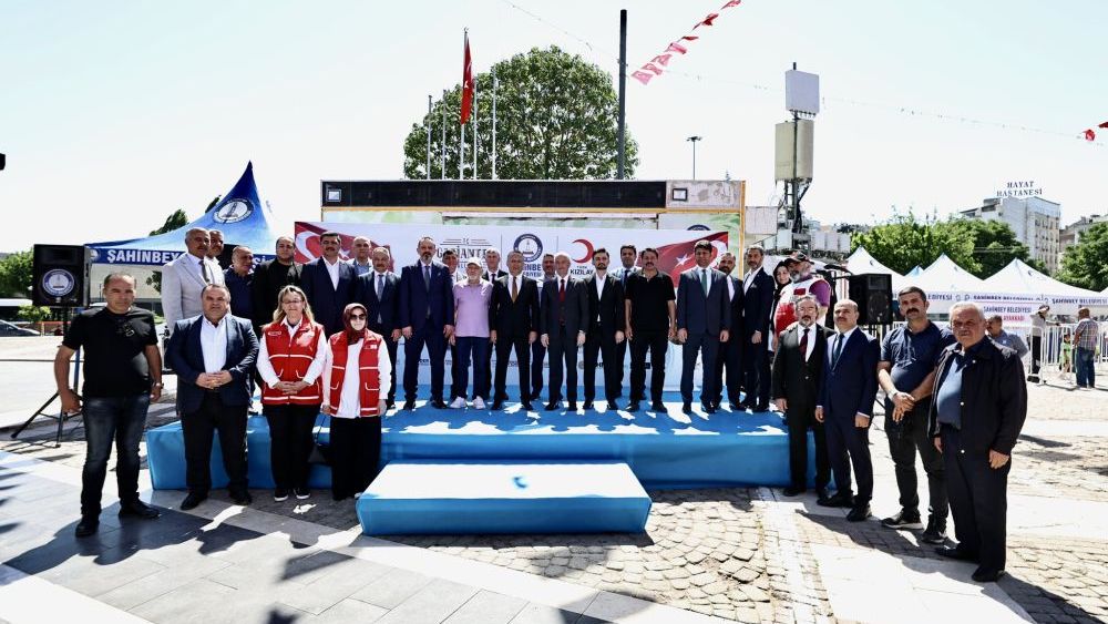 Şahinbey'in kan bağışında rekor zamanı